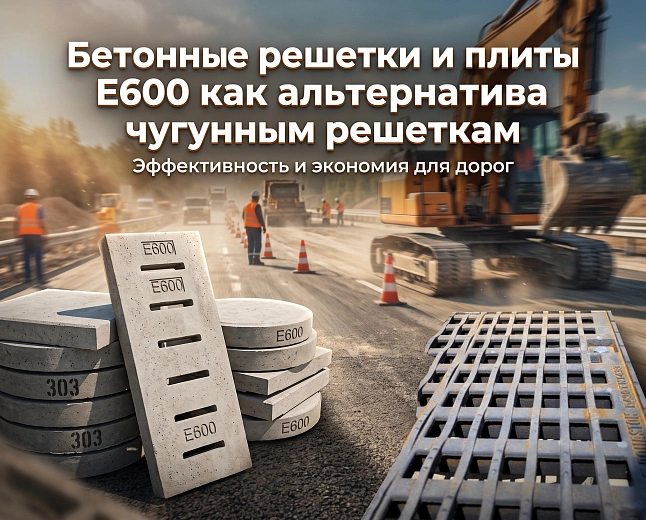 Бетонные решетки как альтернатива чугунным: Экономическая выгода и техническое превосходство